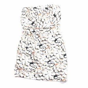 - BCBGeneration y2k 2000's Black White Pink Dress polka dots